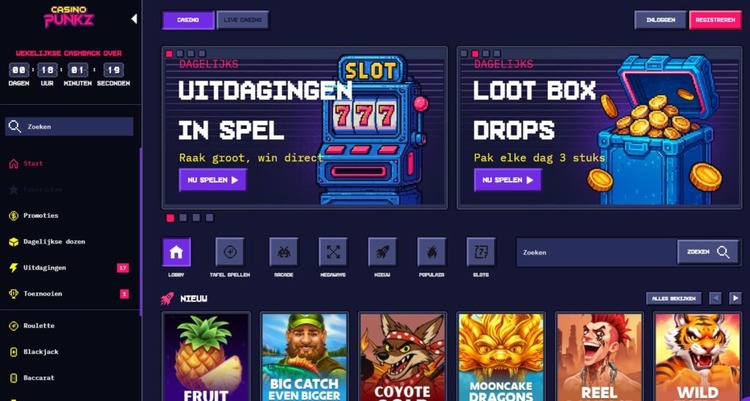 casinopunkz beste casino voor crypto gokken