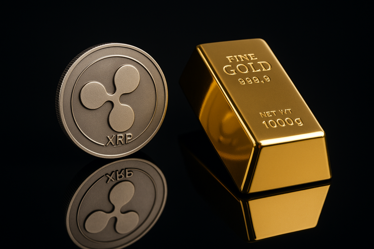 XRP Chart Mirrors Gold Right Before Its Parabolic Run