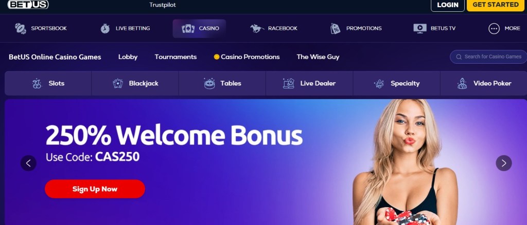 BetUS – Best Overall Table Tennis Betting Site in 2025