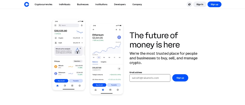 Coinbase Wallet uporabniku prijazna ETH denarnica