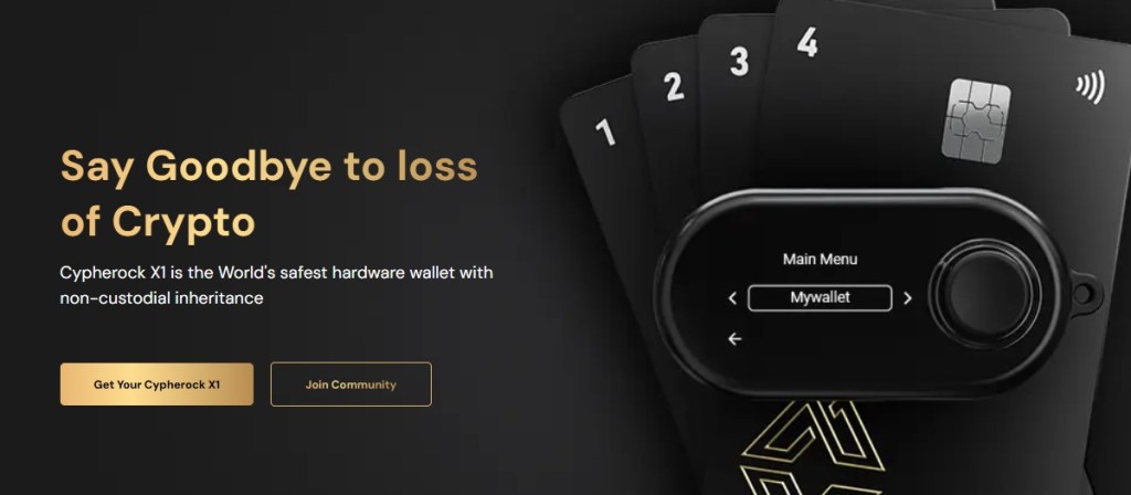 4. Cypherock X1 – Revolučná Hardware Peňaženka Bez Seed Frázy a Bez Jediného Bodu Zlyhania