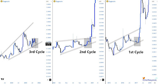 Dogecoin 3rd Cycle Explosion: Analyst Revels The Only Difference From Last Two Cycles