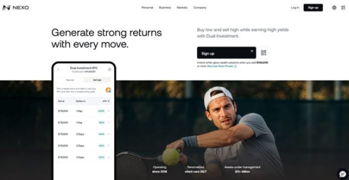 Dual Investment by Nexo