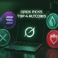 Grok Predicts The Next Cryptocurrencies