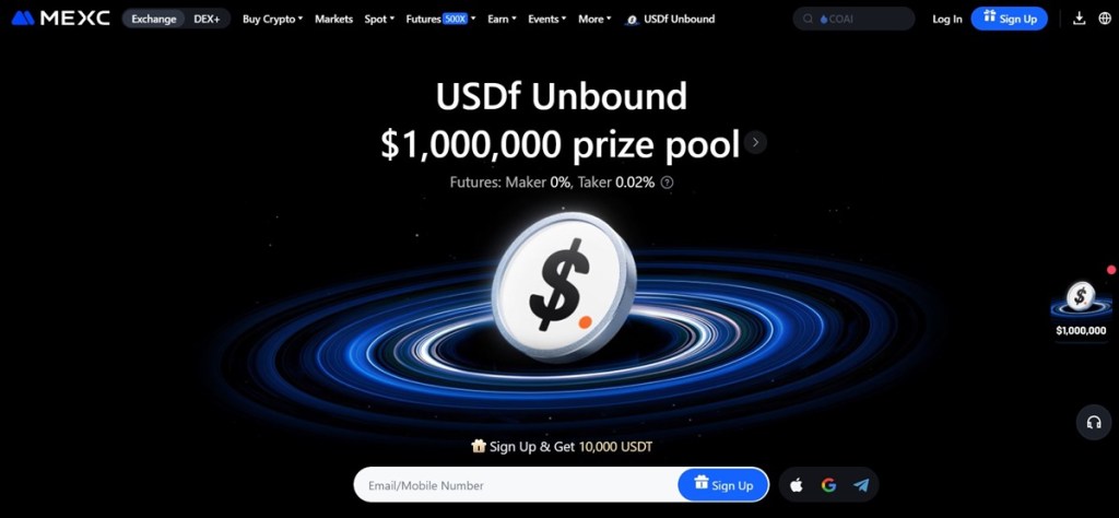 MEXC – bursă versatilă cu lichiditate ridicată