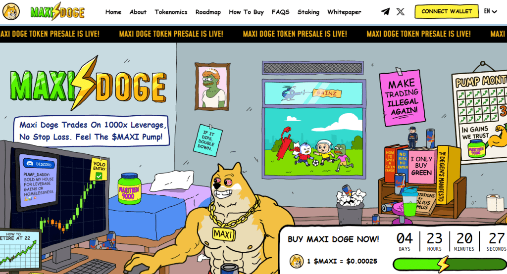 Maxi Doge (MAXI): Od memea do nove generacije, kriptovaluta za zajednicu