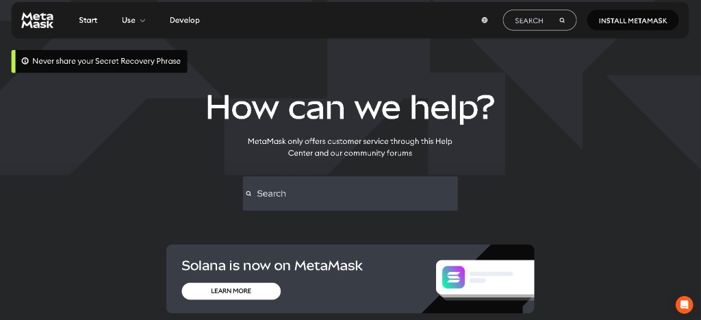 MetaMask korisnička podrška