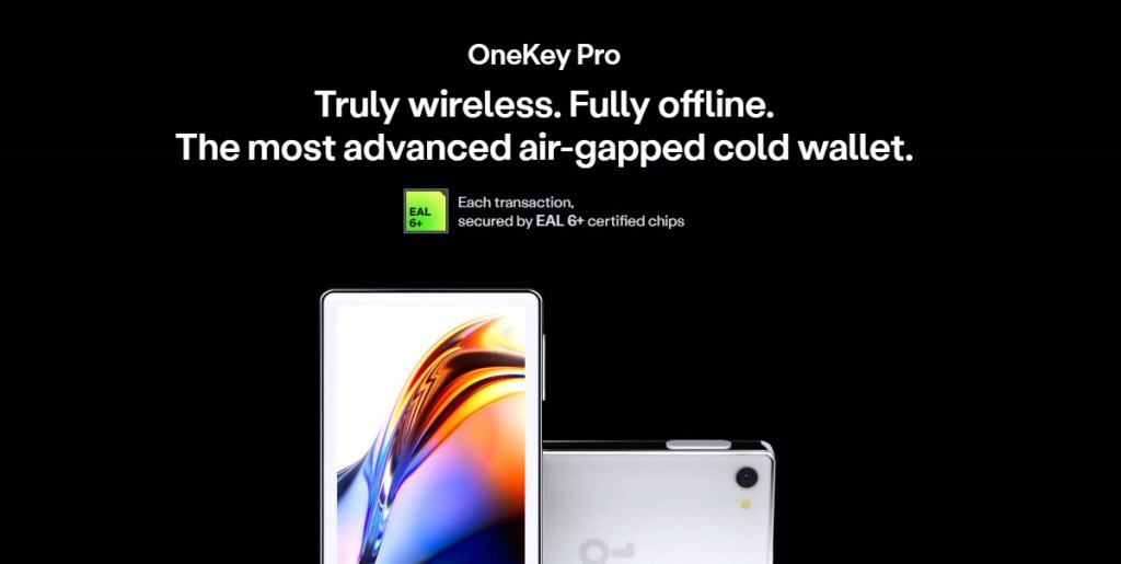 6. OneKey Pro – Open-Source Hardware Peňaženka pre Moderných Kryptoinvestorov