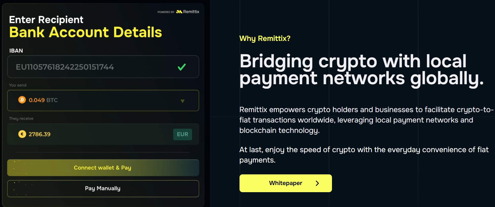 Remittix ($RTX) – Unique PayFi Solution Bridging Crypto and Fiat.