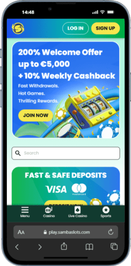 Fast Payout Casino in South Africa - Samba Slots