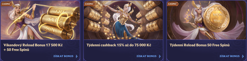 Divaspin casino bonusy