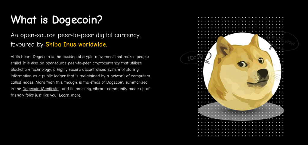 Dogecoin - kryptoměny pod jeden dolar