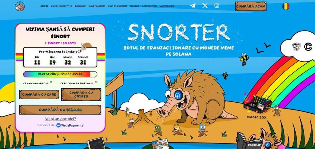 Snorter presale-ul care atrage atenția