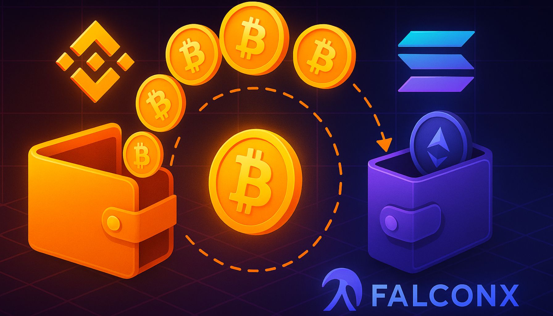 New Wallets Move Over 0M In Bitcoin From Binance And FalconX – Details
