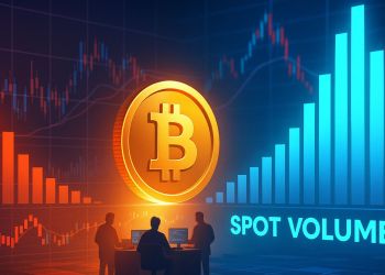 Bitcoin Records Over $300B Spot Volume In October – Investors Shift Away From Leverage
