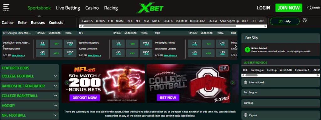 XBet – Smooth Mobile WNBA Sportsbook With Fast Payouts