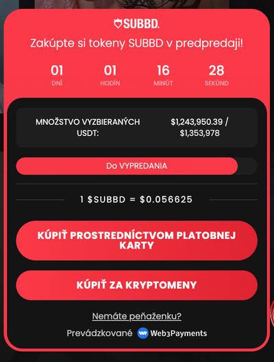 ako kúpiť SUBBD návod 1