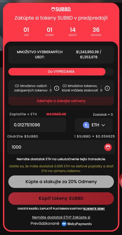 ako kúpiť SUBBD návod 3