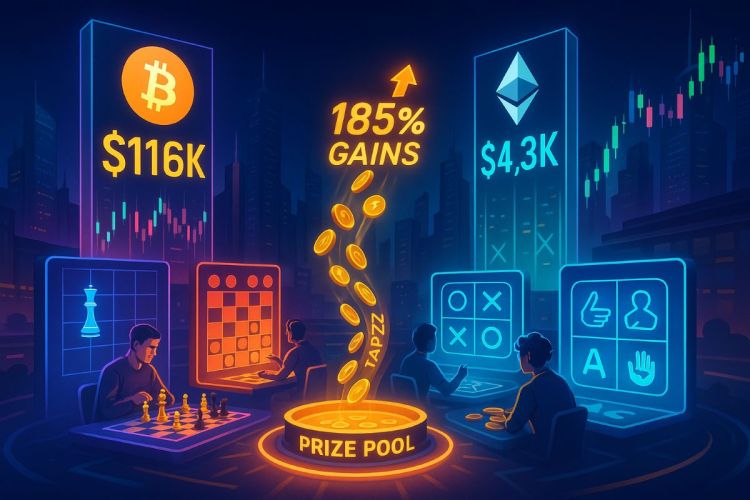 As $BTC and $ETH Rally, $TAPZI Offers Potential 185% Returns.
