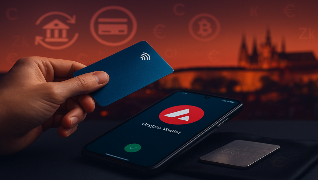 Jak koupit AVAX (Avalanche) – bezkontaktní platba pomocí karty a mobilní peněženky při nákupu kryptoměny Avalanche.