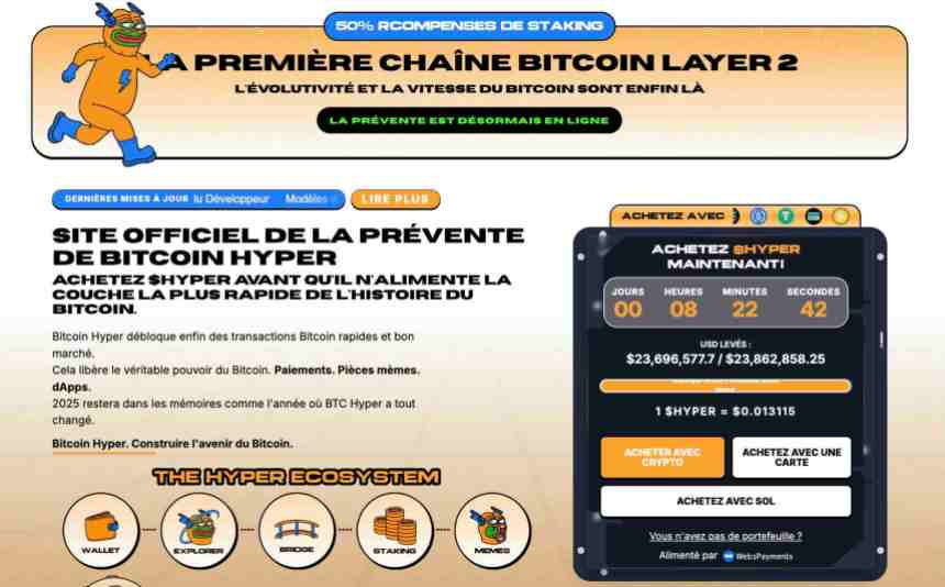 Acheter $HYPER en prévente