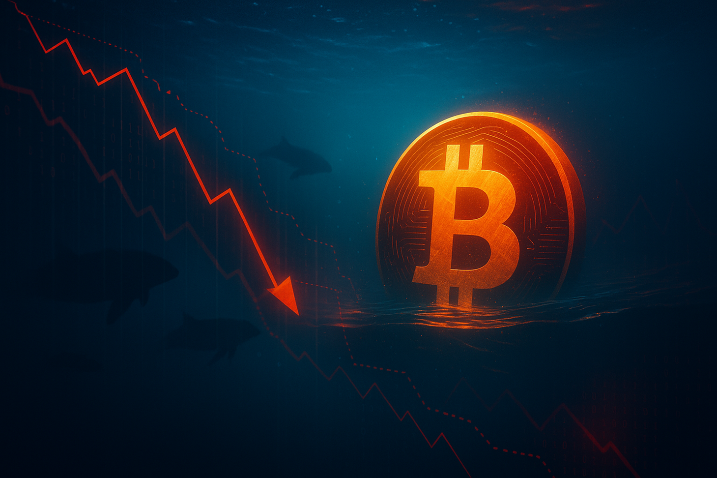 Bitcoin Newbie Whales Now Sitting On .9 Billion In Losses, Most Since 2023