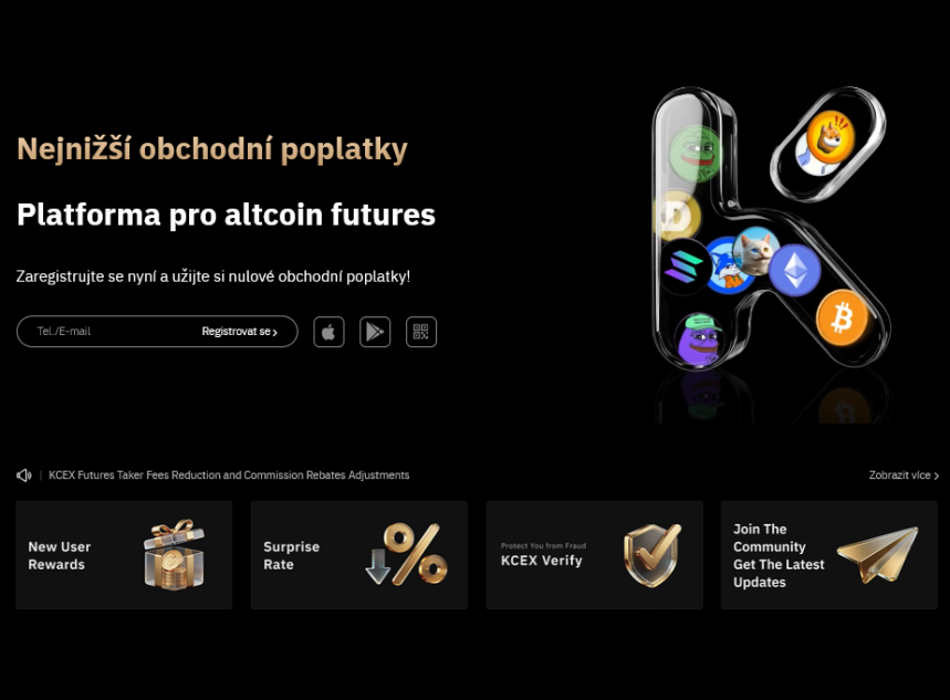 burza kcex nabízí bonus za registraci (2)