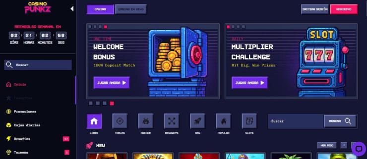 Casino Punkz garantiza apuestas con Bitcoin