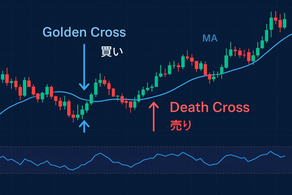 ライトコイン先物のトレンドフォロー戦略を示すチャート図
