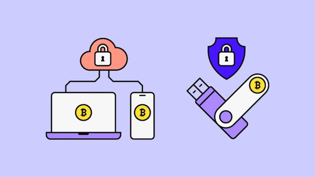 Cum se deosebesc portofelele hot de cele cold