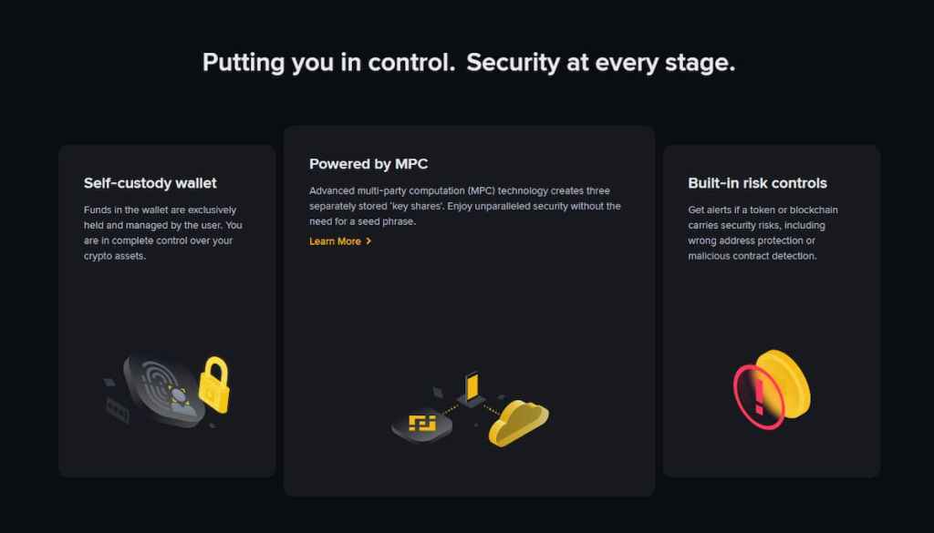 Pasul 3 Activează Măsuri de Securitate (Binance Wallet)