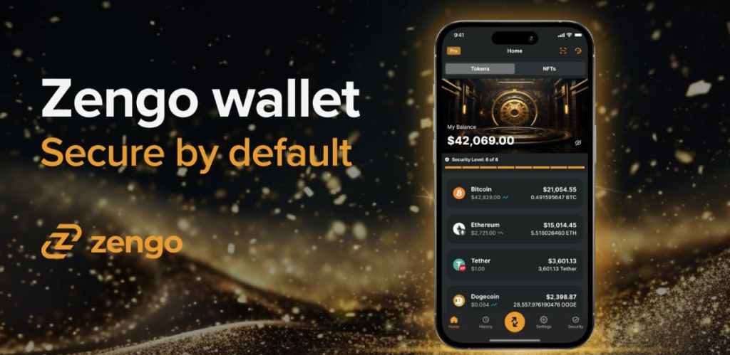 Zengo Wallet – Preprost kripto denarnik brez obnovitvene fraze