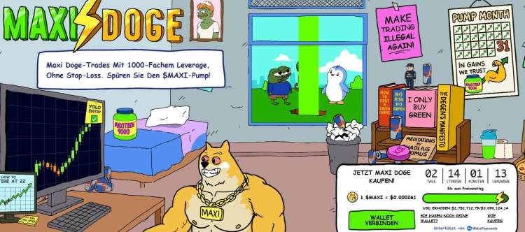 Maxi Doge presale