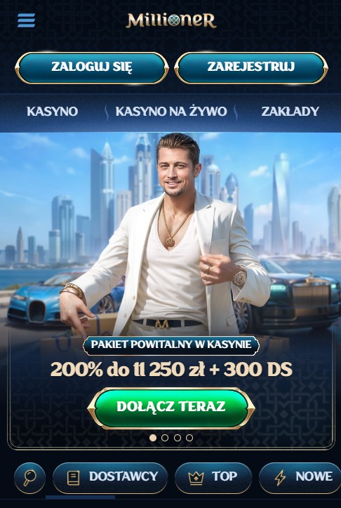 millioner strona główna kasyna