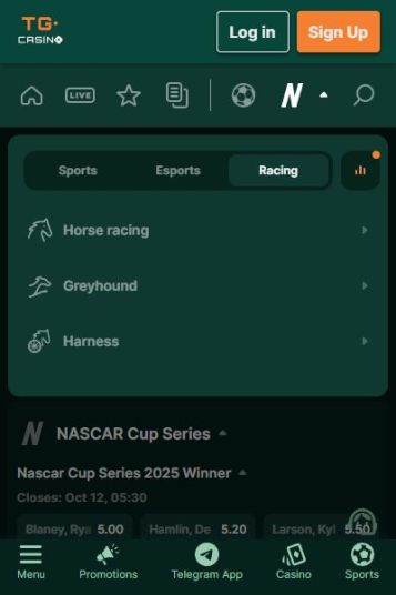 テレグラムで手軽に世界の馬券を購入!