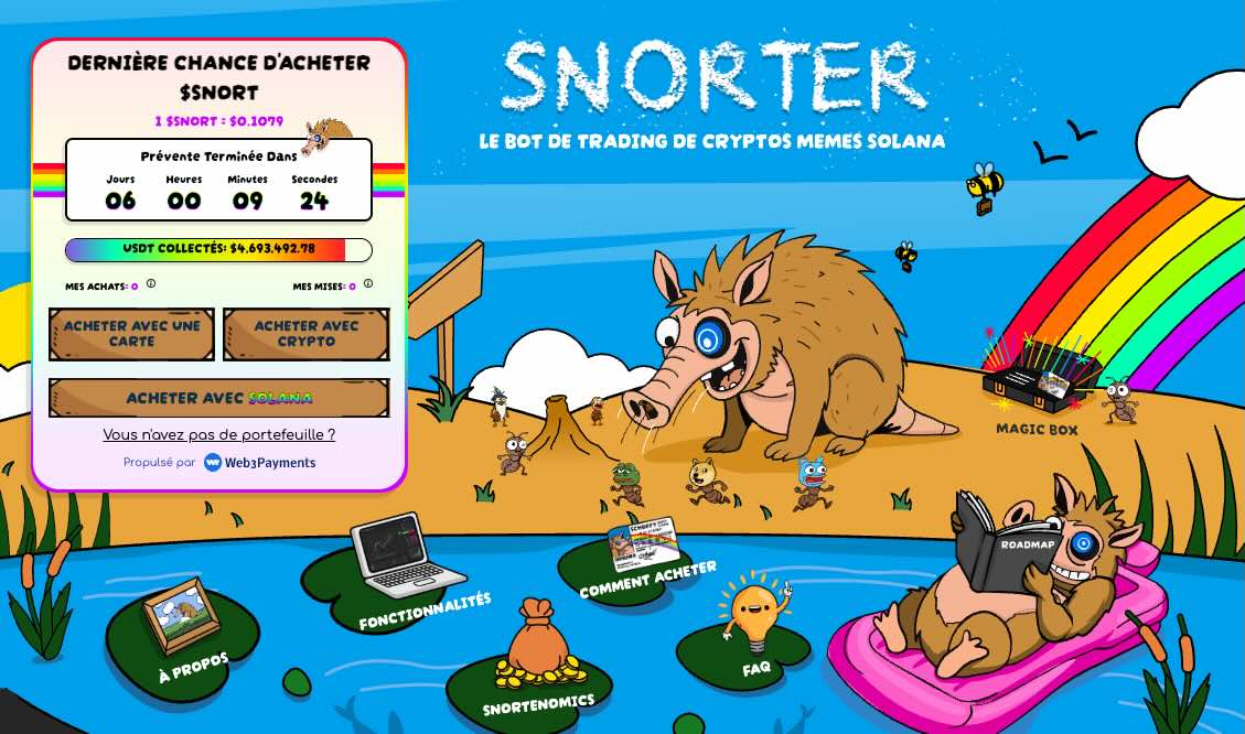 Acheter Snorter Token