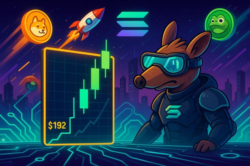 Solana $192 Breakout Could Lead to Rally as Solana Meme Coins like $SNORT Amp Up