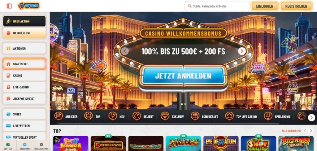 Wyns casino