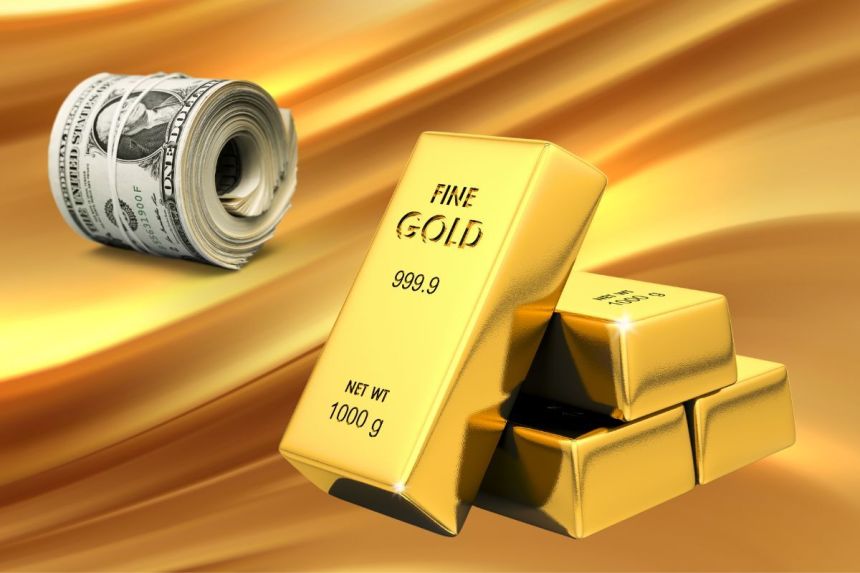 Ο χρυσός πέφτει Gold price