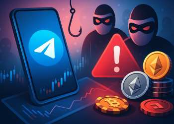 Arnaque crypto sur Telegram : faux bots de trading qui siphonnent vos fonds.