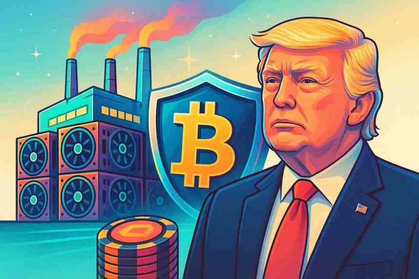 Donald Trump veut faire du mining Bitcoin une industrie “protégée” aux États-Unis.