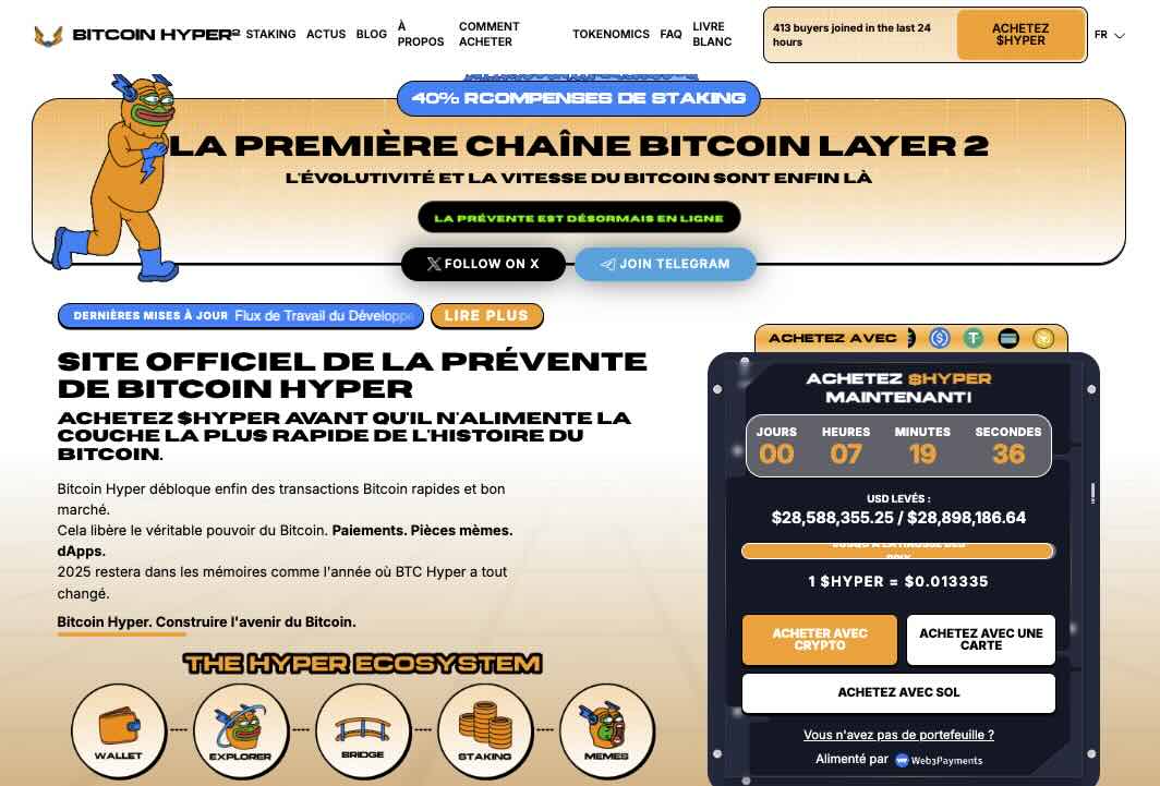 Acheter Bitcoin Hyper 