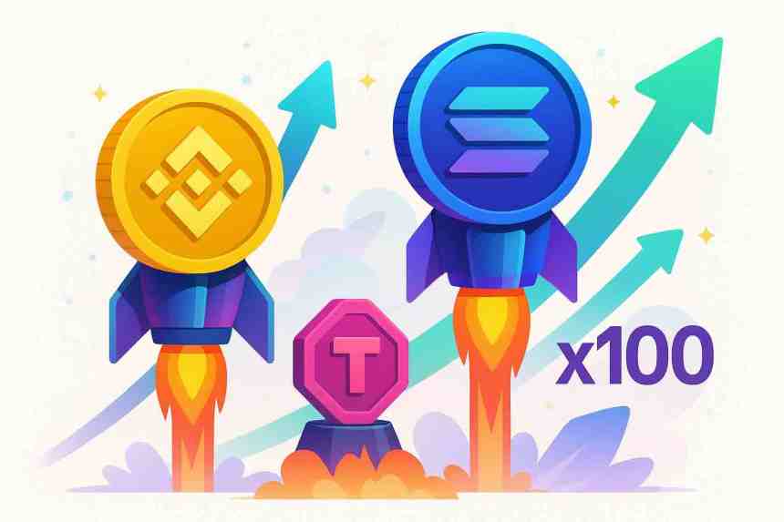 BNB vers 1 500 $, SOL vers 500 $ : Digitap (TAP), prévente star avec potentiel x100 selon certains scénarios