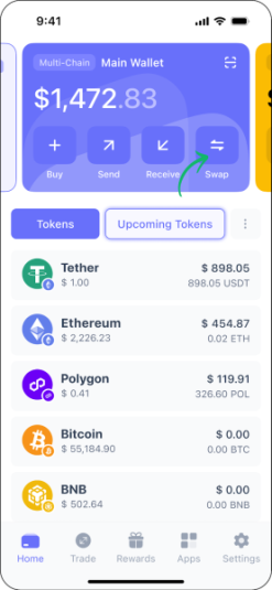 4. Make Your First Swap