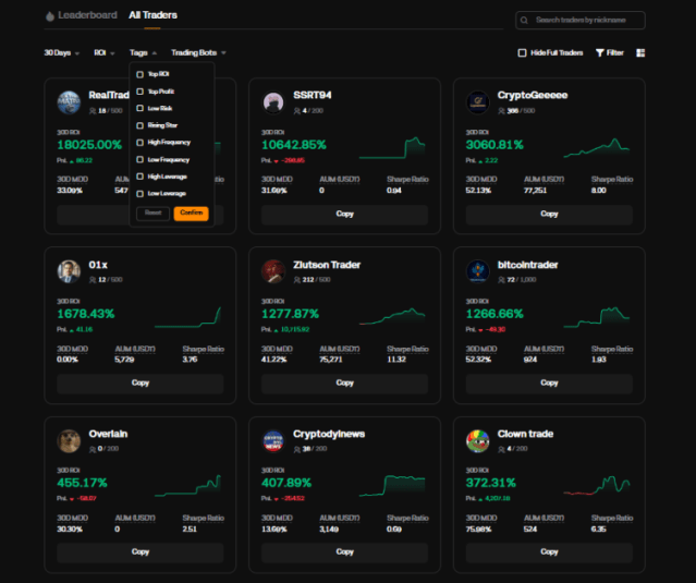 5. BloFin - Intuitive Demo & Copy Trading & 24/7 Support