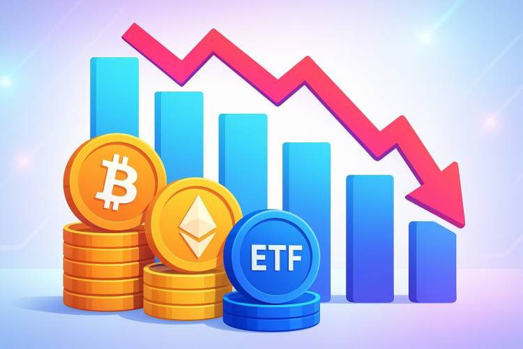 ETF crypto : comment réagir aux retraits records ?