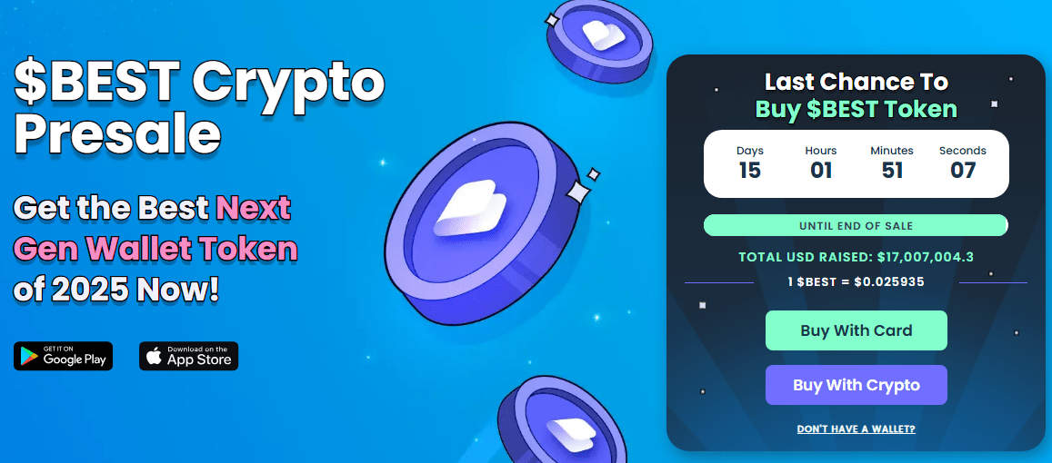 $BEST’s presale performance.