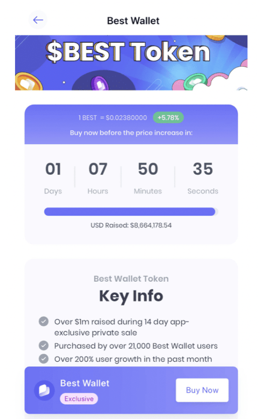 Best Wallet Launchpad