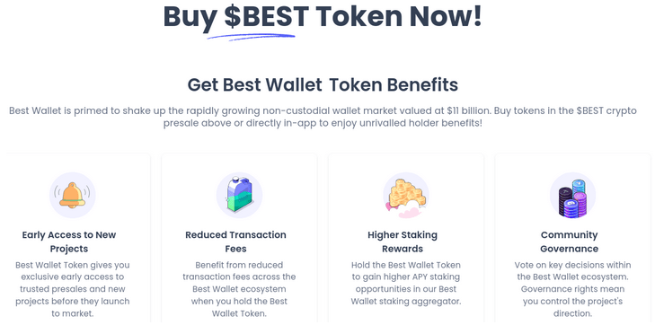 Best Wallet Token benefits explained.