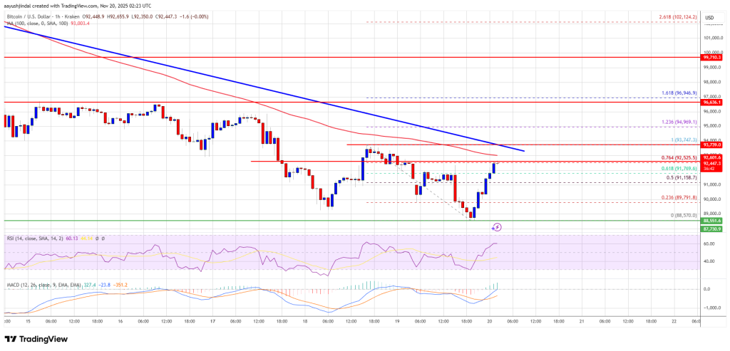 Bitcoin Price Fails to Rebound, Keeping Struggle Intact Near Crucial Zones